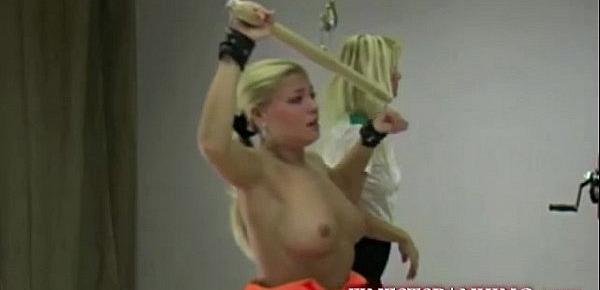 Bound Spread Eagled And Spanked